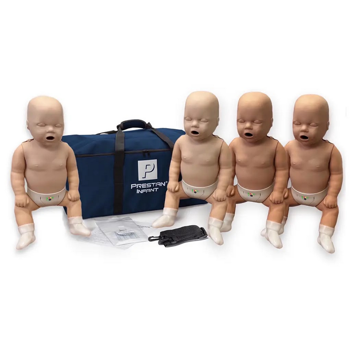 Prestan Infant Baby Intubation & Cpr Simulation Training Manikin (4 Pack Set)